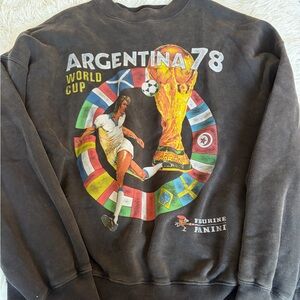 Abercrombie & Fitch Black Argentina 78 Crewneck